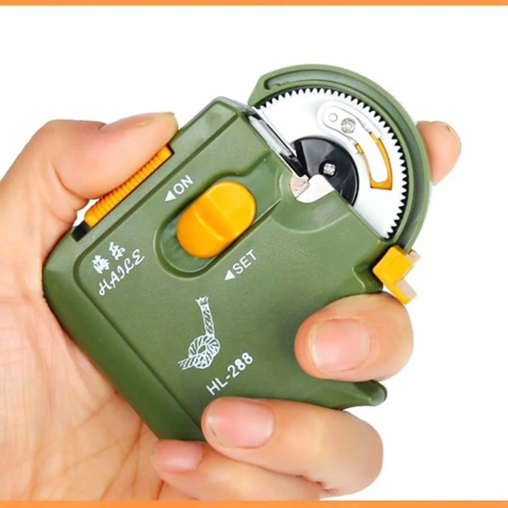 New Automatic Portable Electric Fishing Hook Tier Machine Accessories Tie Fast Hooks Line Tying Device Equipment | Спорт и