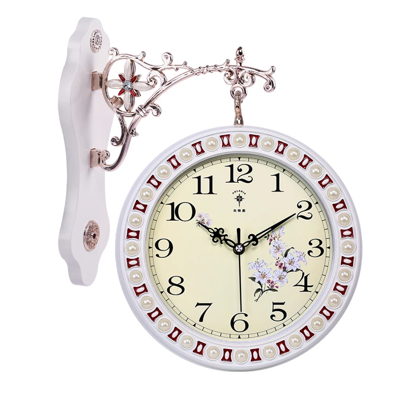 European Double-face Wall Clock Living Room Large Wall Clock Silent Creative Modern Quartz Clock Watch Hanging Watch 50wc12
European Double-face Wall Clock Living Room Large Wall Clock Silent Creative Modern Quartz Clock Watch Hanging Watch 50wc12