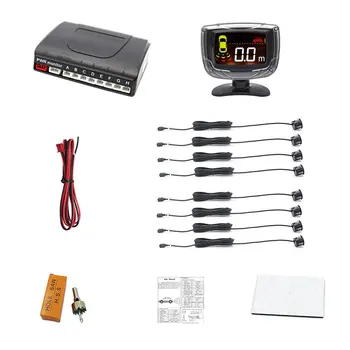 Reversing Radar Six-Probe Lcd Liquid Crystal Reversing Radar Front And Rear Double Alarm Reversing Radar
Reversing Radar Six-Probe Lcd Liquid Crystal Reversing Radar Front And Rear Double Alarm Reversing Radar
