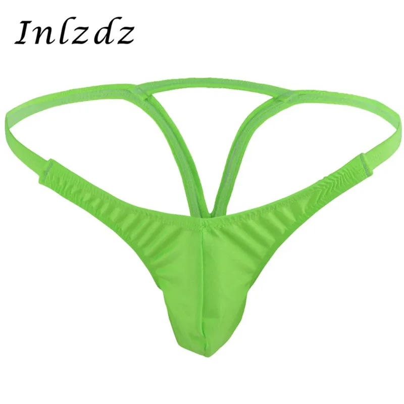 Фото Gay Underwear Mens G-string And Thong Briefs Bulge Pouch Hot Sexy Lingerie Under Wear Male Panties | Тематическая одежда и