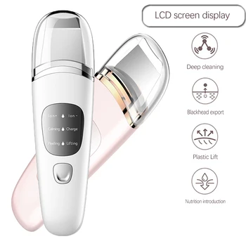 Ultrasonic Skin Scrubber Deep Face Cleaning Machine Peeling Shovel Facial Skin Care Pore Cleaner Face Skin Scrubber Lift Machine
Ultrasonic Skin Scrubber Deep Face Cleaning Machine Peeling Shovel Facial Skin Care Pore Cleaner Face Skin Scrubber Lift Machine