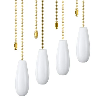 4 Pieces Ceiling Fan Chain Pulls Wooden Pull Chain Extension Pull Chain for Ceiling Light Lamp Fan Chain
4 Pieces Ceiling Fan Chain Pulls Wooden Pull Chain Extension Pull Chain for Ceiling Light Lamp Fan Chain