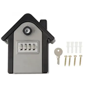 Aluminium Alloy Double Password Key Lock Wall-mounted Safe Storage Box smart door lock 
Aluminium Alloy Double Password Key Lock Wall-mounted Safe Storage Box smart door lock