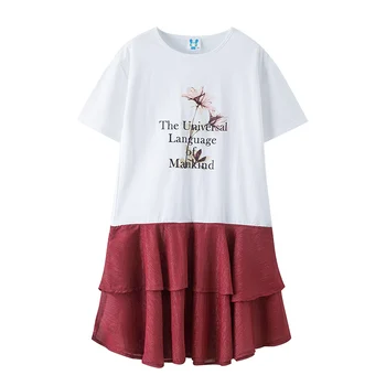 2020 Girls Dress For 6 8 10 12 14 16 yrs 2 Layers Ruffle Hem Summer Dresses Teenage Patchwork Shirt vestidos Kids Casual Clothes
2020 Girls Dress For 6 8 10 12 14 16 yrs 2 Layers Ruffle Hem Summer Dresses Teenage Patchwork Shirt vestidos Kids Casual Clothes