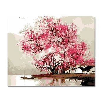 Paint By Numbers Kits for Adult, DIY Canvas Painting for Adults Beginner-Lake Sakura
Paint By Numbers Kits for Adult, DIY Canvas Painting for Adults Beginner-Lake Sakura
