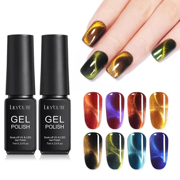LILYCUTE 7ml Glaze Glass 9D Chameleon Cat Eye Gel Nail Polish Long Lasting Soak Off UV Gel Varnish Semi Permanent Nail Art Gel
LILYCUTE 7ml Glaze Glass 9D Chameleon Cat Eye Gel Nail Polish Long Lasting Soak Off UV Gel Varnish Semi Permanent Nail Art Gel
