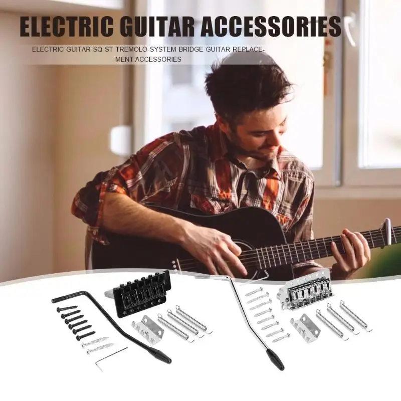 Durable Tremolo System Multi-function Electric Guitar Left Handed Single Whammy Bar SQ ST Tremolo System Bridge Set
Durable Tremolo System Multi-function Electric Guitar Left Handed Single Whammy Bar SQ ST Tremolo System Bridge Set