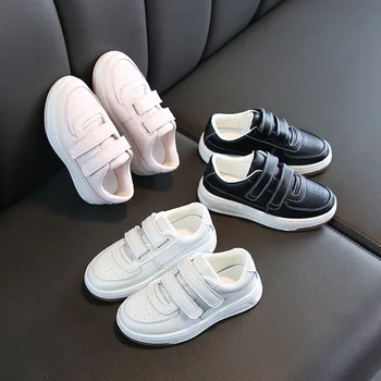 Spring Solid Color Genuine Leather Soft Bottom Children's Sneakers Non-slip Boys and Girls Casual Shoes
Spring Solid Color Genuine Leather Soft Bottom Children's Sneakers Non-slip Boys and Girls Casual Shoes