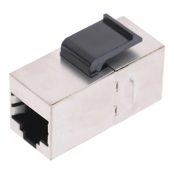 1pc RJ45 Keystone Cat6 Shielded Modular Coupler FTP Zinc Alloy Module Jack Connector Ethernet LAN Network Cable Extender Adapter
1pc RJ45 Keystone Cat6 Shielded Modular Coupler FTP Zinc Alloy Module Jack Connector Ethernet LAN Network Cable Extender Adapter