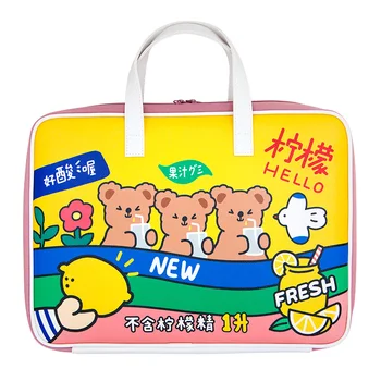 New Korea Bear Laptop Sleeve for Macbook Dell HP 11 12 13.3 inch Cartoon Laptop Bag Case for Ipad Mac Pro 13 Notebook Bags 
New Korea Bear Laptop Sleeve for Macbook Dell HP 11 12 13.3 inch Cartoon Laptop Bag Case for Ipad Mac Pro 13 Notebook Bags