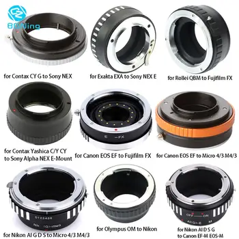 Adjustable Camera Lens Adapter Ring Aperture Mount for Contax CY G for Sony NEX E for Canon EOS EF Fuji Micro 4/3 OM for Nikon
Adjustable Camera Lens Adapter Ring Aperture Mount for Contax CY G for Sony NEX E for Canon EOS EF Fuji Micro 4/3 OM for Nikon