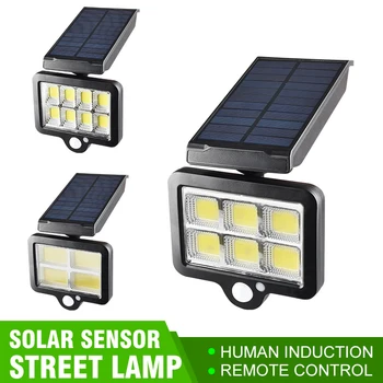 Solar Motion Sensor LED Light Outdoors Rotatable With Remote Control Sensor Solar Powered Wall Light Outdoor Garden Yard Path
Solar Motion Sensor LED Light Outdoors Rotatable With Remote Control Sensor Solar Powered Wall Light Outdoor Garden Yard Path