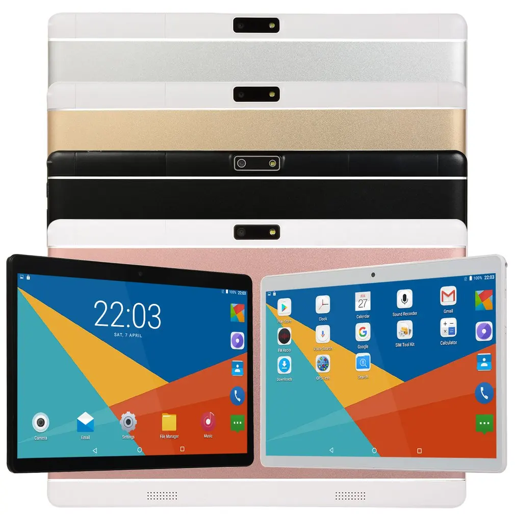10.1 Inch Android 6.0 Quad-core Classic-typed Tablet PC 1+16GB/2+32GB/4+64GB/6+128GB Dual SIM Card Slots 3G Phone Call
10.1 Inch Android 6.0 Quad-core Classic-typed Tablet PC 1+16GB/2+32GB/4+64GB/6+128GB Dual SIM Card Slots 3G Phone Call