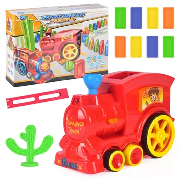 Electric Domino Train Car Vehicle Model With Sound Light Music Domino Blocks Kits Magical Automatic Set Up Colorful Games Toys
Electric Domino Train Car Vehicle Model With Sound Light Music Domino Blocks Kits Magical Automatic Set Up Colorful Games Toys