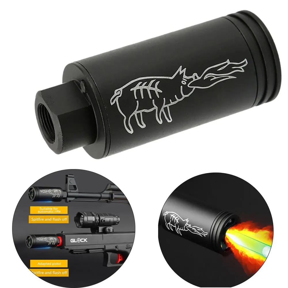 Airsoft Auto Lighter Tracer Unit Flash Barrel Decorator For 10MM 14MM Automatic Rifle Pistol Shooting Paintball Accessories
Airsoft Auto Lighter Tracer Unit Flash Barrel Decorator For 10MM 14MM Automatic Rifle Pistol Shooting Paintball Accessories