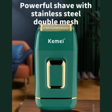 Kemei Stainless Steel Mesh Cutter Head Household Electric Beard Razor Bald Washing Reciprocating Razor Barber Shop Shaver
Kemei Stainless Steel Mesh Cutter Head Household Electric Beard Razor Bald Washing Reciprocating Razor Barber Shop Shaver