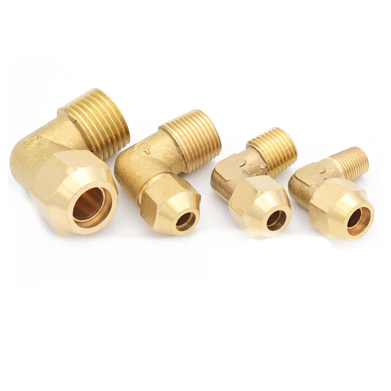 Copper flared pipe fittings 1/8" 1/4" 3/8" 1/2" Male thread 6mm 8mm 10mm 12mm Tube Air conditioning refrigeration pipe fittings
Copper flared pipe fittings 1/8" 1/4" 3/8" 1/2" Male thread 6mm 8mm 10mm 12mm Tube Air conditioning refrigeration pipe fittings