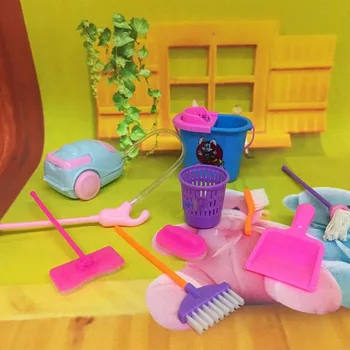 9pc/set Toys Kitchen Home Cleaning Tool Kids Baby Girl Pretend Play Furniture Mini Housekeeping Toys Dollhouse Accessory
9pc/set Toys Kitchen Home Cleaning Tool Kids Baby Girl Pretend Play Furniture Mini Housekeeping Toys Dollhouse Accessory