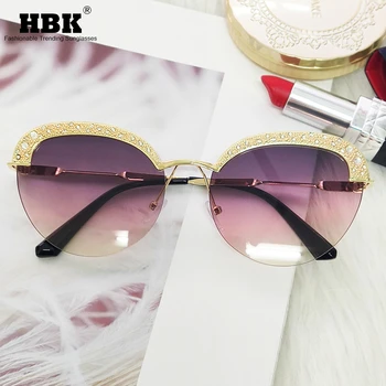 2020 New Rimless Cat Eye Sunglasses Women Shades Luxury Diamond Sun Glasses Alloy Eyeglasses For Female Male UV400 Oculos
2020 New Rimless Cat Eye Sunglasses Women Shades Luxury Diamond Sun Glasses Alloy Eyeglasses For Female Male UV400 Oculos