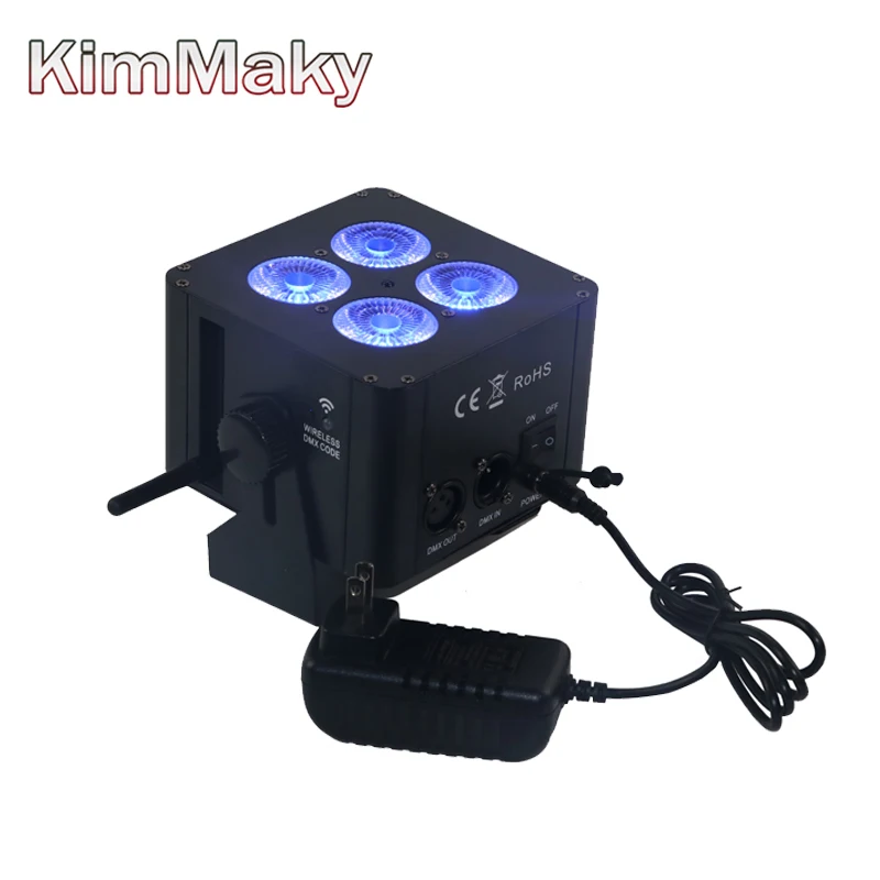 sample order free shipping 4led 18W mini battery wireless DMX par light with IR remote control
sample order free shipping 4led 18W mini battery wireless DMX par light with IR remote control
