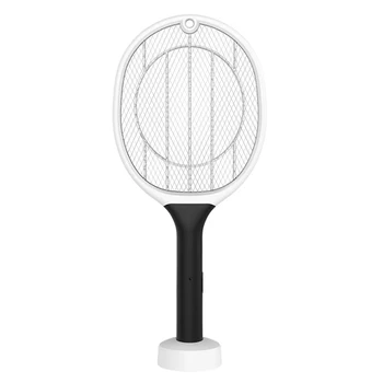 2 in 1 Electric Mosquito Swatter Fly Pest Control Bug Zapper Indoor Outdoor Racket USB Rechargeable
2 in 1 Electric Mosquito Swatter Fly Pest Control Bug Zapper Indoor Outdoor Racket USB Rechargeable