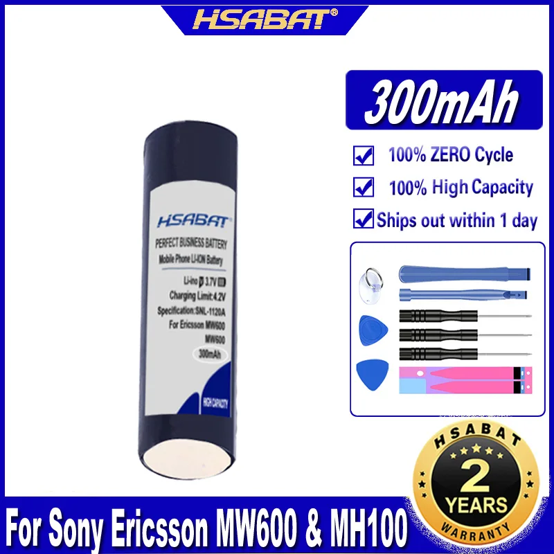 HSABAT GP0836L17 HS-MW600 300mAh Battery for Sony Ericsson MW600 & MH100 Wireless headset Batteries | Электроника