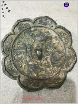 Chinese old bronze copper Feng Shui Bronze Mirror 
Chinese old bronze copper Feng Shui Bronze Mirror