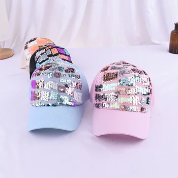 Children's color sequins net cap wholesale summer outdoor outing breathable shade baseball cap fashion base hats for boy and gir
Children's color sequins net cap wholesale summer outdoor outing breathable shade baseball cap fashion base hats for boy and gir