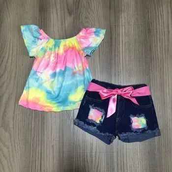 baby girls spring outfits girl multicolors cloud raglans with belt jeans baby children summer clothing 
baby girls spring outfits girl multicolors cloud raglans with belt jeans baby children summer clothing