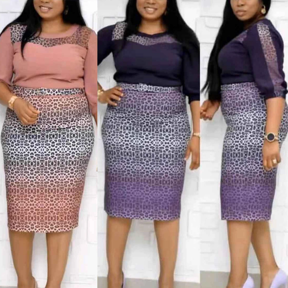 2019 Autumn Fashion Style African Women Printing O-Neck Knee-Length Polyester Dress Plus 52 Size Polka Dot Africa Clothes
2019 Autumn Fashion Style African Women Printing O-Neck Knee-Length Polyester Dress Plus 52 Size Polka Dot Africa Clothes