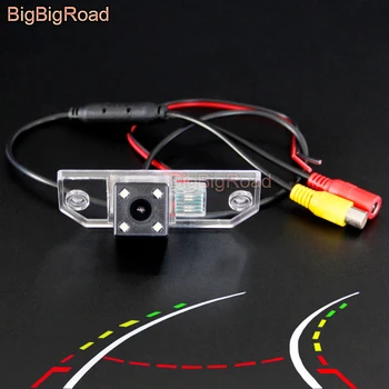 

BigBigRoad Car Intelligent Dynamic Track Rear View Camera For Ford Mondeo C-Max C Max Focus Sedan 2 3 2008 2009 2010 2011 2012