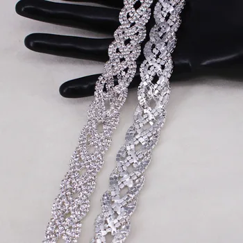 1 Yard Elegant Silver Rhinestone Cup Chain Trim Furniture Vase Crystal Webbing Belt Decoration
1 Yard Elegant Silver Rhinestone Cup Chain Trim Furniture Vase Crystal Webbing Belt Decoration