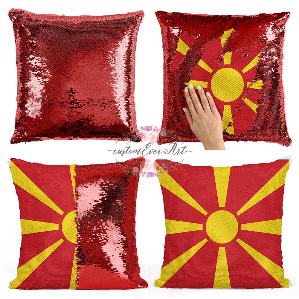 Macedonia Personalized custom picture pillow cover,home pillow reversible mermaid sequin pillow case cover
Macedonia Personalized custom picture pillow cover,home pillow reversible mermaid sequin pillow case cover