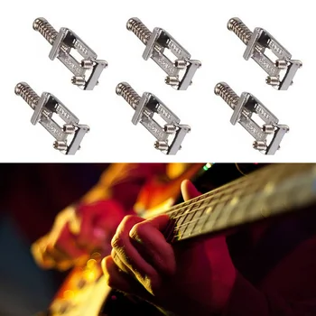 6pcs Stable Tone Sustain Musical Accessories Mini Instrument Metal With Screws Guitar Bridge Saddle Repairing Tremolo Tool Fixed
6pcs Stable Tone Sustain Musical Accessories Mini Instrument Metal With Screws Guitar Bridge Saddle Repairing Tremolo Tool Fixed