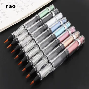 Watercolor Brush pen Soft art drawing Calligraphy Brushes Refillable Ink Fountain Pens school student supplies paint brush
Watercolor Brush pen Soft art drawing Calligraphy Brushes Refillable Ink Fountain Pens school student supplies paint brush