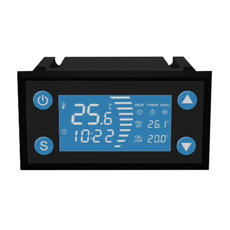 110-220V Smart Temperature Controller w Timer for Incubator Aquarium Thermostat G88A
110-220V Smart Temperature Controller w Timer for Incubator Aquarium Thermostat G88A