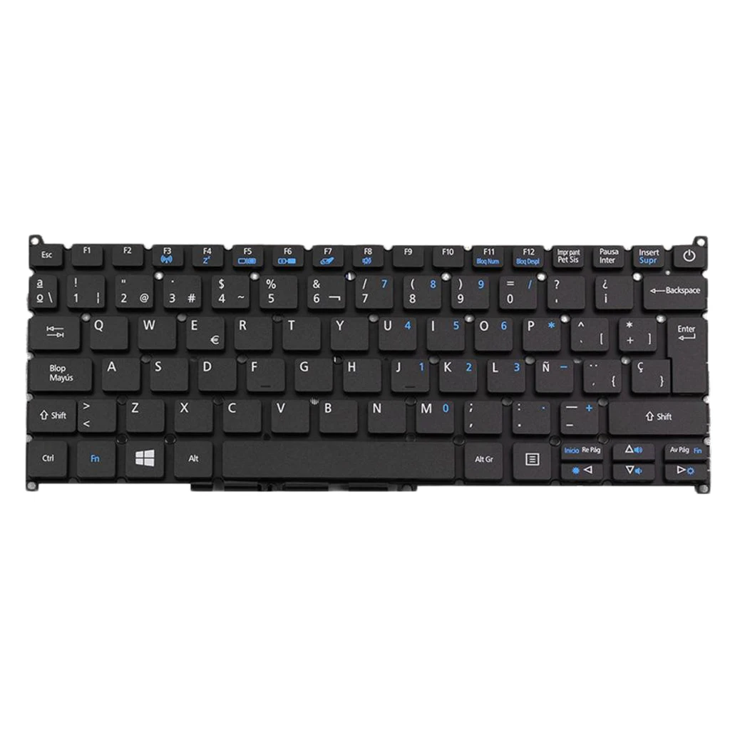 Spanish Layout PC Laptop Keyobard Replacement for ACER Aspire ES1-132 ES1-132-C37M C9N8 Laptops Keyboard 2019 New
Spanish Layout PC Laptop Keyobard Replacement for ACER Aspire ES1-132 ES1-132-C37M C9N8 Laptops Keyboard 2019 New