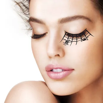 3 Pair of Spider Fake Eyelashes Spider Web Makeup Art Eyelashes Extension for Halloween Performance Carnival 
3 Pair of Spider Fake Eyelashes Spider Web Makeup Art Eyelashes Extension for Halloween Performance Carnival