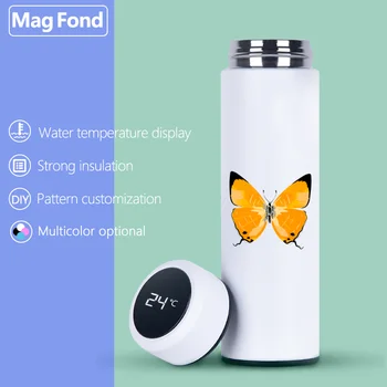 Butterfly 500ML Thermos Vacuum Flasks Temperature Display Stainless Steel Water Bottle Travel Coffee Tea Mug Cup Warm 
Butterfly 500ML Thermos Vacuum Flasks Temperature Display Stainless Steel Water Bottle Travel Coffee Tea Mug Cup Warm