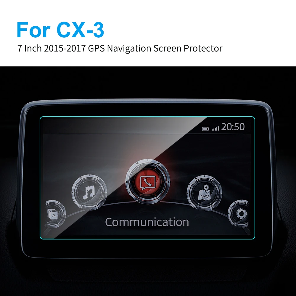 7 Inch HD Clear Touch Screen Protector Car GPS Navigation Tempered Glass Film for Mazda CX-3 CX3 2015 2016 2017 Car Accessories
7 Inch HD Clear Touch Screen Protector Car GPS Navigation Tempered Glass Film for Mazda CX-3 CX3 2015 2016 2017 Car Accessories