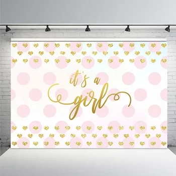 Background Photography Light Pink Gold Glitter Love Heart It Is A Girl Baby Shower Custom Photo Studio Background Backdrop Vinyl
Background Photography Light Pink Gold Glitter Love Heart It Is A Girl Baby Shower Custom Photo Studio Background Backdrop Vinyl
