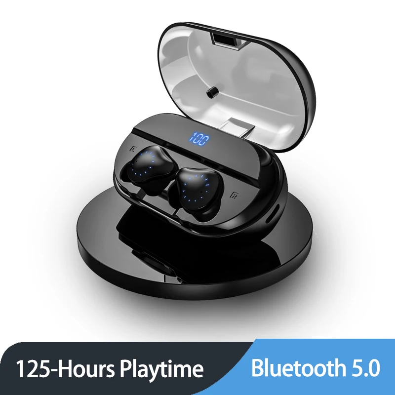 Portable Wireless Bluetooth Earphone HD Stereo Wireless Bluetooth Headset IPX5 Headphones Bluetooth Earbuds 4000mAh Charge Box
Portable Wireless Bluetooth Earphone HD Stereo Wireless Bluetooth Headset IPX5 Headphones Bluetooth Earbuds 4000mAh Charge Box