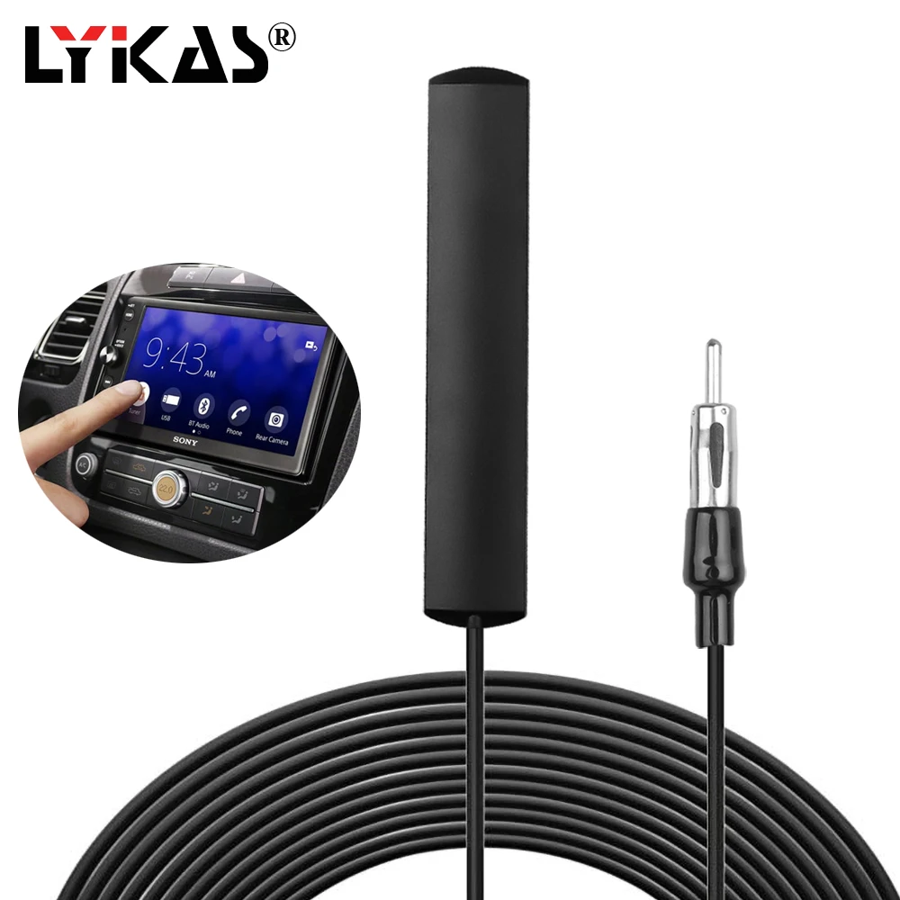 Universal Car Antenna Amplifier FM Radio Hidden Windshield Antenna Extension Patch Aerial Windscreen Mount with 5M Cable
Universal Car Antenna Amplifier FM Radio Hidden Windshield Antenna Extension Patch Aerial Windscreen Mount with 5M Cable