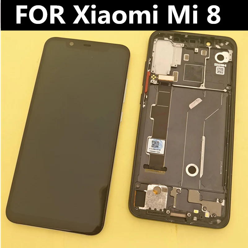 TFT LCD For Xiaomi MI Mi8 Mi 8 LCD Display + Touch Screen With Frame Digitizer Assembly Replacement 6.21"
TFT LCD For Xiaomi MI Mi8 Mi 8 LCD Display + Touch Screen With Frame Digitizer Assembly Replacement 6.21"