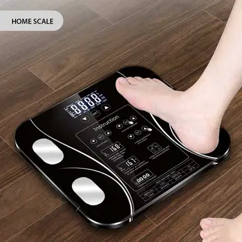 Bathroom Body Fat Scale Digital Human Weight Scales Floor lcd display Body Index Electronic Smart Weighing Scales
Bathroom Body Fat Scale Digital Human Weight Scales Floor lcd display Body Index Electronic Smart Weighing Scales