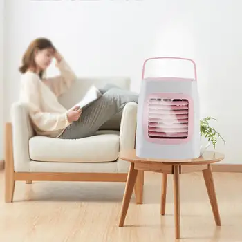 Portable Mini Humidifier Cooling Fan Multi-Functional USB LED Air Cooler for Home Bedroom Office table fan Ventilador
Portable Mini Humidifier Cooling Fan Multi-Functional USB LED Air Cooler for Home Bedroom Office table fan Ventilador