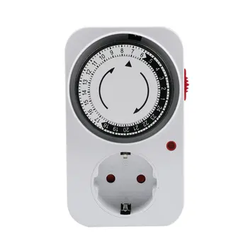 24 Hours Mechanical Programmable Plug in Timer Switch Smart Countdown Indoor Auto Power off Switch Socket
24 Hours Mechanical Programmable Plug in Timer Switch Smart Countdown Indoor Auto Power off Switch Socket