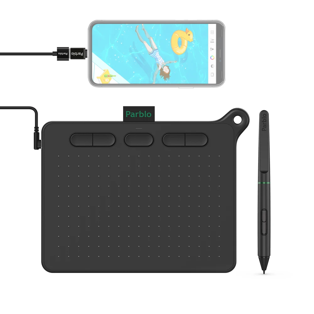 Parblo Ninos M Digital Tablets USB Signature Graphics Drawing Pen Tablet Support Android for OSU Game Online Education
Parblo Ninos M Digital Tablets USB Signature Graphics Drawing Pen Tablet Support Android for OSU Game Online Education