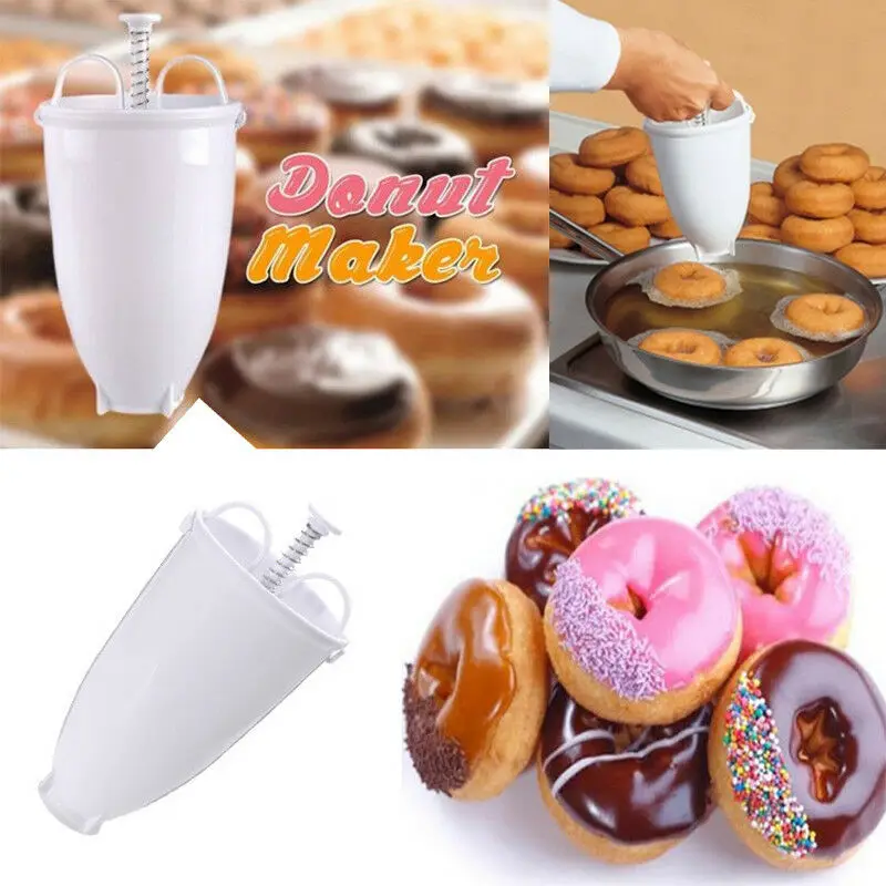 Plastic Doughnut Maker Machine Mold DIY Tool Kitchen Pastry Making Bake Ware Making Bake Ware Kitchen Accessories Baking Mold
Plastic Doughnut Maker Machine Mold DIY Tool Kitchen Pastry Making Bake Ware Making Bake Ware Kitchen Accessories Baking Mold