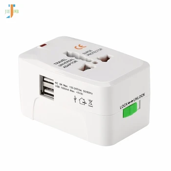 100pcs/lot Electric Plug Power Socket Adapter Global International Travel Adapter Universal USB Power Charger Plug EU UK US AU
100pcs/lot Electric Plug Power Socket Adapter Global International Travel Adapter Universal USB Power Charger Plug EU UK US AU